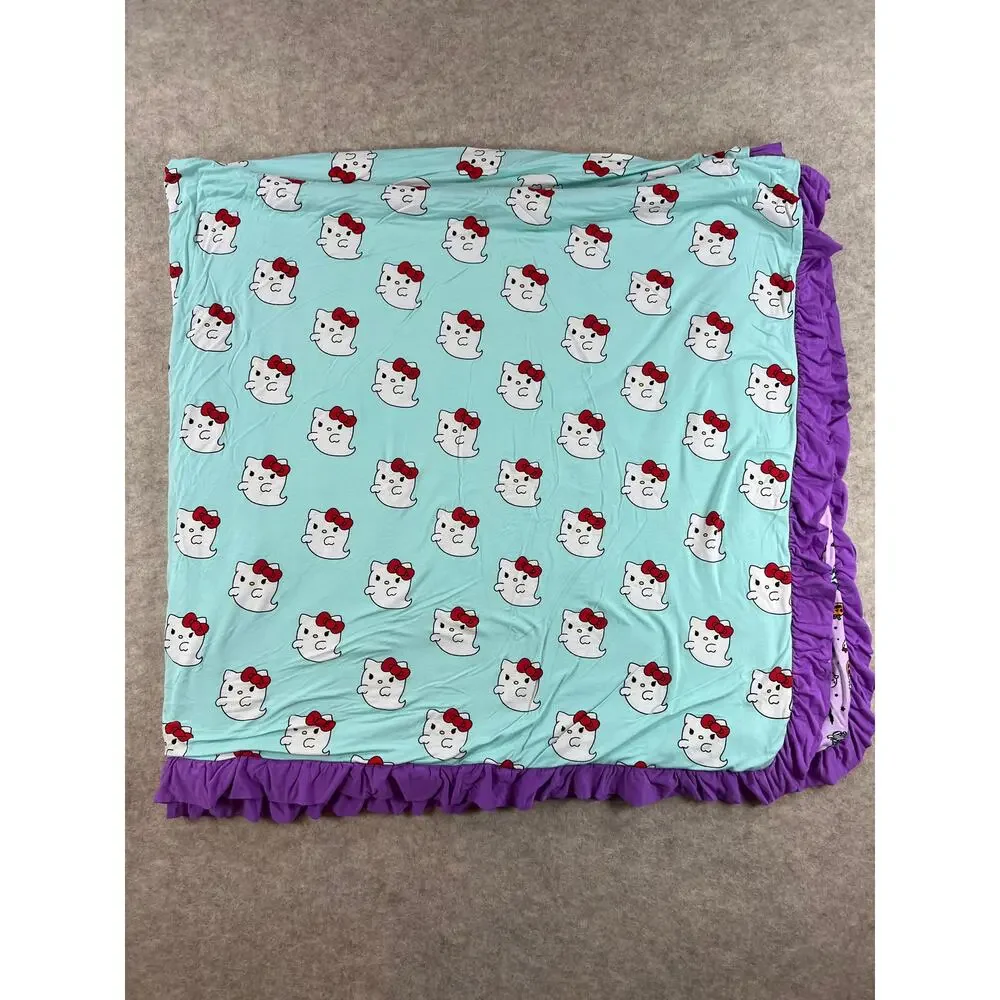 Posh Peanut Hello Kitty Halloween Luxe Patoo Bamboo Blanket 60x60